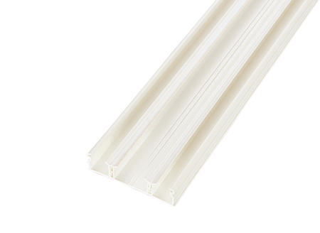 Кабельный канал 60х16х2000мм с перегородками, белый SPL 060001S-0