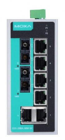 Коммутатор промышленный MOXA EDS-208A-SS-SC-1