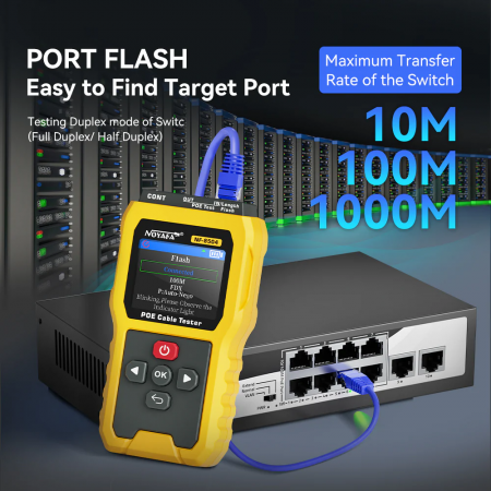 Многофункциональный кабельный тестер Noyafa NF-8504-6