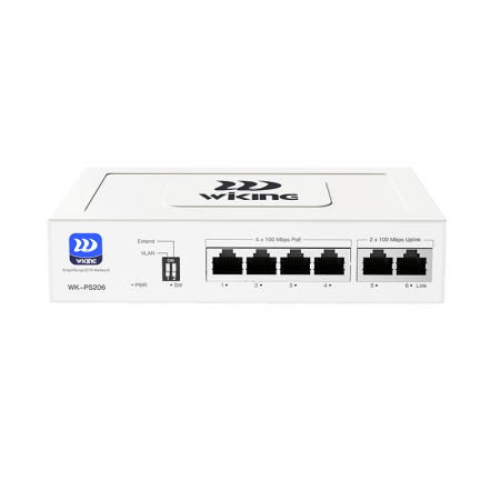 Коммутатор Wi-Tek WIKING WK-PS206(V2)-0