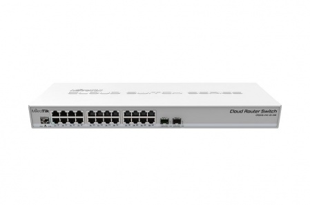Коммутатор MikroTik CRS326-24G-2S+RM-0