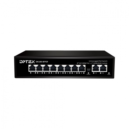 Коммутатор DPTEK DK100-8FP2F-0