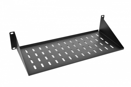 Полка консольная 2U глубина 400мм (9005)-0