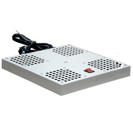 Вентиляторный модуль NTSS СТАНДАРТ на 4 элемента потолочный, без термостата, RAL 7035-0