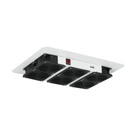 Вентиляторный блок TLK для напольных шкафов TFR,TFL,TFA,6 вент,пластик,с фильтром,без шн.пит.RAL7035-0