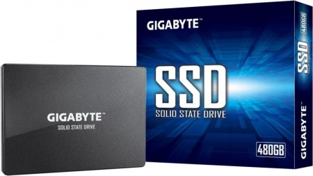 Твердотельный накопитель SSD 480 Gb SATA 6Gb/s, GIGABYTE GP-GSTFS31480GNTD, 2.5", TLC-2
