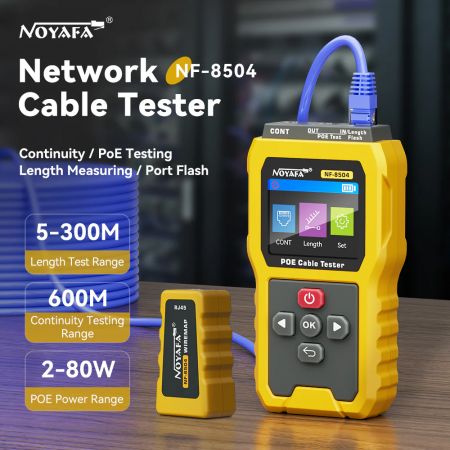 Многофункциональный кабельный тестер Noyafa NF-8504-7