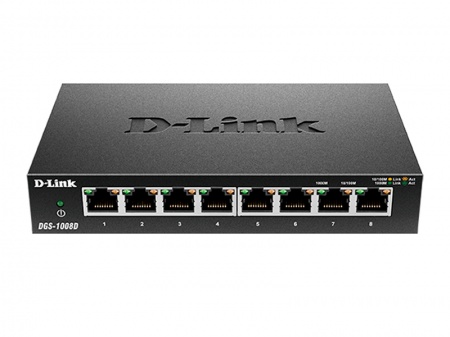Коммутатор D-Link DGS-1008D/K2A-0