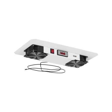 Вентиляторный блок TLK для настенных шкафов TWC и TWA,2 вент.с терморегул.и датч,без шн.пит,RAL7035-0