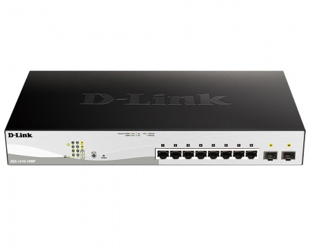 Коммутатор D-Link DGS-1210-10MP/FL-0
