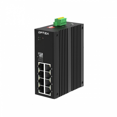 Коммутатор промышленный DPTEK DK3110I-8TP1S-0