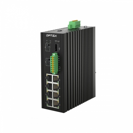 Коммутатор промышленный DK3210MI-8TP2S-2BT-1