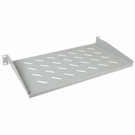 19'' Полка переднего крепления NTSS 1U глубиной 250 мм, RAL 7035-0