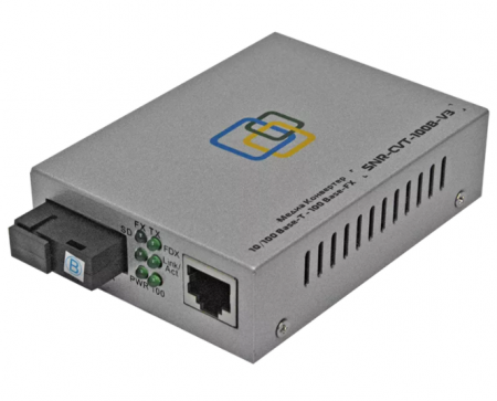 Медиаконвертер SNR-CVT-100B-V3-0