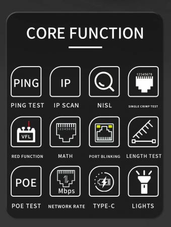 Многофункциональный кабельный тестер Noyafa NF-859GK-2