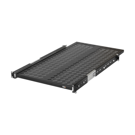 Полка выдвижная TLK, 19", Ш418хГ800мм, для шкафа и стойки глубиной 1000мм, RAL 9005-0