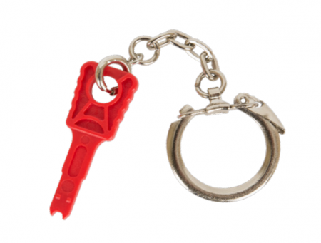 Ключ NIKOMAX для коммутационных шнуров с замком, красный-0