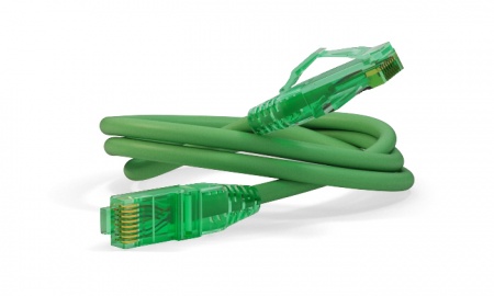 Патч-корд U/UTP, Cat.6a (100% Fluke Component Tested) 10G, LSZH, 15 м, зеленый-0