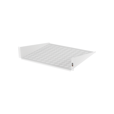 Полка фронтальная TLK, 19", 2U, глубиной 400мм, крепеж в комплекте, серая TLK-SHFR-400-GY-0