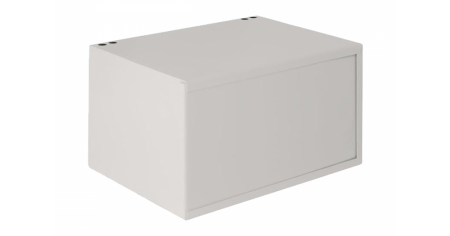 Шкаф настенный антивандальный пенального типа, 7U, Ш520хВ320хГ400мм, OEM-0