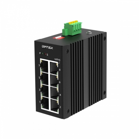 Коммутатор промышленный DPTEK DK3100I-8FP-0