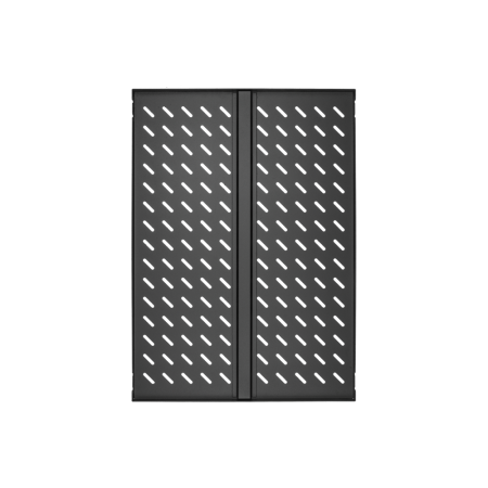 Полка стационарная TLK, 19", Ш482хГ650мм, для шкафа глубиной 1000мм, крепеж в комплекте, RAL 9005-1