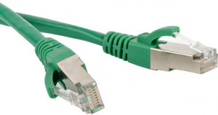 Патч-корд SF/UTP, экранированный, Cat.5e (100% Fluke Component Tested), LSZH, 5 м, зеленый-0