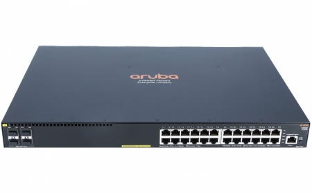Коммутатор HPE Aruba 2930F-24G-PoE+4SFP (JL261A)-0