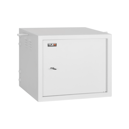 Настенный антивандальный шкаф Secure 19", 9U, 600х501х545мм, RAL 7035-0