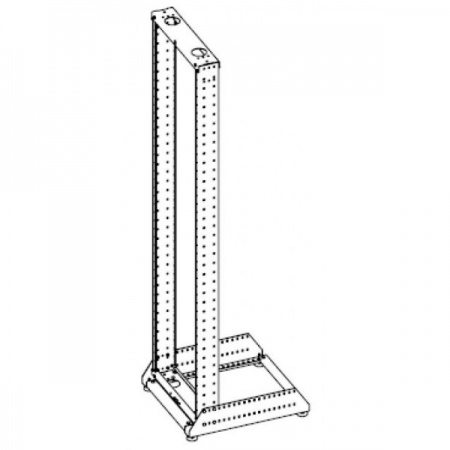 Стойка телекоммуникационная разборная СТКО-Р19"-32U-T1-0
