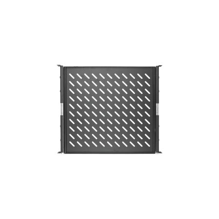Полка выдвижная TLK, 19", Ш418хГ400мм, для шкафа глубиной 600мм, RAL 9005-1