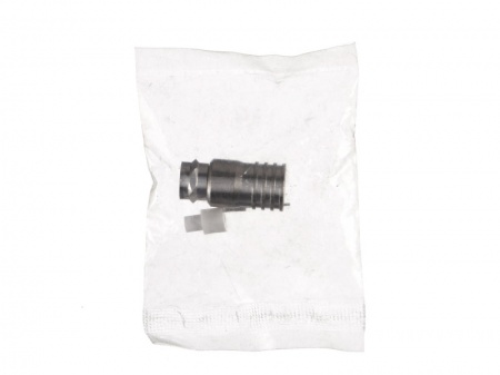 Штекер F (гайка) на RG-11 (медь), с разборным пином, обжимной/50 шт, NETKO Optima-3