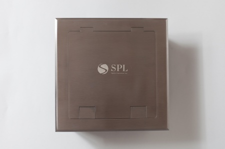 Люк на 4 поста (45х45), из нержавеющей стали, с коробкой, IP40 SPL 300014-0