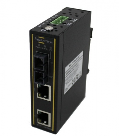 Промышленный медиаконвертер Symanitron MC-21FB-SM-SC-0