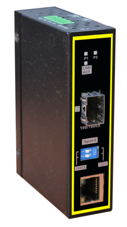 Промышленный медиаконвертер Symanitron MCG-111SFPA-0