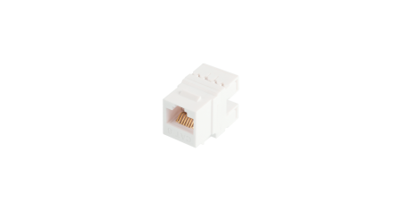 Модуль-вставка NIKOMAX, Кат.6, 180 градусов, неэкранированный, белый-0