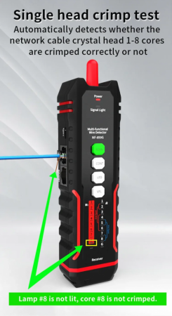 Многофункциональный кабельный тестер Noyafa NF-859GK-4