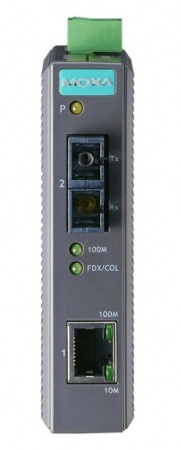 Промышленный медиаконвертер MOXA IMC-21-S-SC-1
