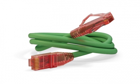 Патч-корд U/UTP, Cat.5е (100% Fluke Component Tested), LSZH, 3 м, зеленый-0