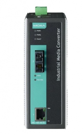 Промышленный медиаконвертер MOXA IMC-101-S-SC-T-1