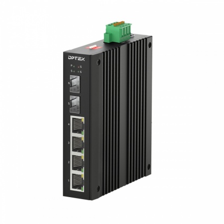 Коммутатор промышленный DPTEK DK3110I-4T2S-0