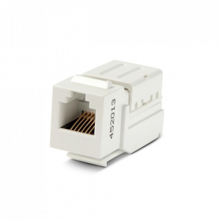 Вставка Keystone Jack, RJ-12(6P6C), 110 IDC, заделка с помощью NE-TOOL, белая-0