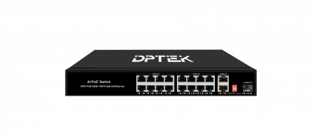 Коммутатор DPTEK DK100-16FP2G1S-W-0