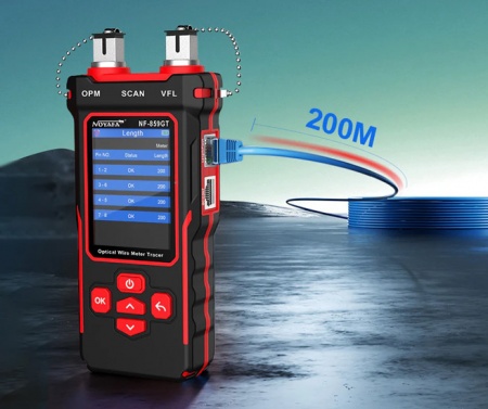 Многофункциональный кабельный тестер Noyafa NF-859GT-2