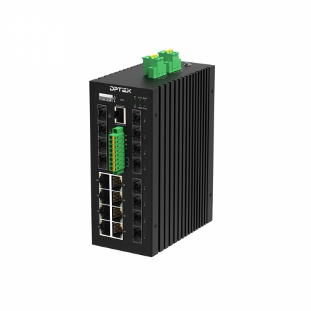 Коммутатор промышленный DPTEK DK3310MI-8T8GS4S-3