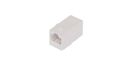 Соединитель NIKOMAX типа Keystone, Кат.6, 250МГц, RJ45-RJ45 (8P8C), неэкранированный, белый-0