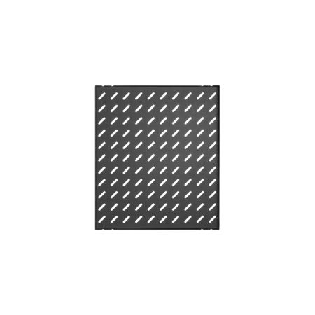 Полка стационарная TLK, 19", Ш482хГ400мм, для шкафа глубиной 600мм, крепеж в комплекте, RAL 9005-1