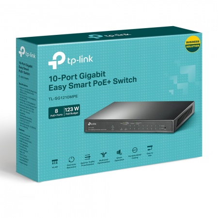 Коммутатор TP-Link TL-SG1210MPE-3