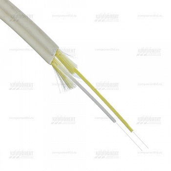 Кабель волоконно-оптический Duplex CO-PD-g93 3.0мм SM (9125мкм) G.657 LSZH, белый
