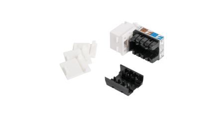 Модуль-вставка NIKOMAX, Кат.5е, неэкранированный, белый-1